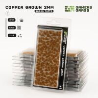 Gamers Grass Copper Brown 2mm Tufts