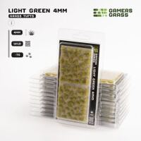 Gamers Grass Light Green 4mm Tufts Wild