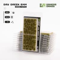 Gamers Grass Dry Green 6mm Tufts Wild