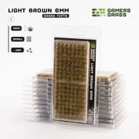 Gamers Grass Light Brown 6mm Tufts Small