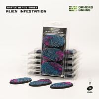 Gamers Grass Alien Infestation - Oval 75mm (x3)