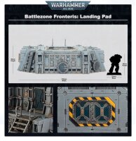Warhammer 40K Battlezone Fronteris Landeplattform Gelände für Warhammer 40K
