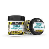 AK Interactive Snow Microballoons (100mL) (AK-8010)