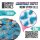 GreenStuffWorld Marsgrasbüschel - NEON STITCH BLUE
