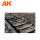 AK Interactive Small Railroad Ballast 1/72 (100mL) (AK-8256)
