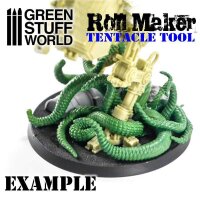 GreenStuffWorld Roll Maker Set zur Herstellung von Tentakeln, Rohren uvm.