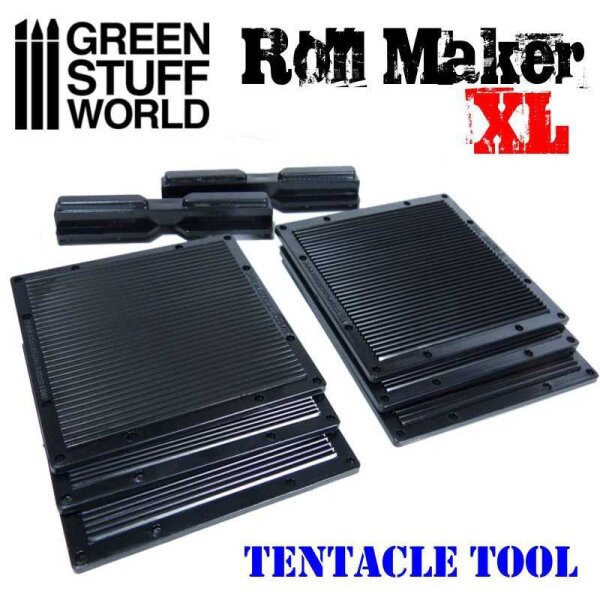 GreenStuffWorld Roll Maker Set XL zur Herstellung von Tentakeln, Rohren uvm.