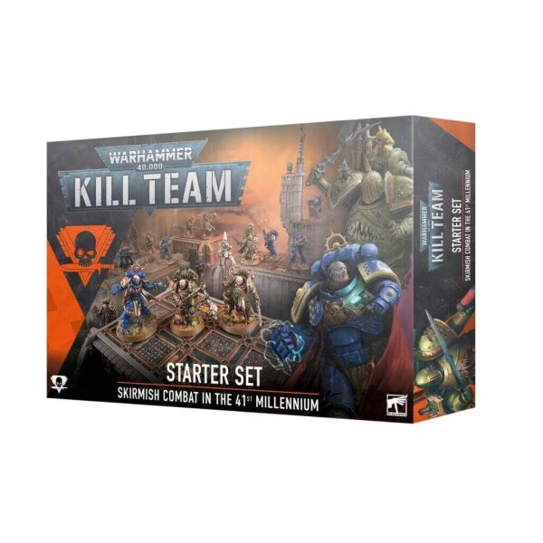Warhammer 40K Kill Team Starterset Spacemarines vs Deathguard ENGLISCH