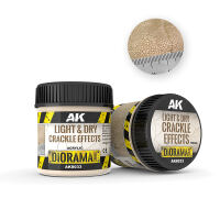 AK Interactive Light & Dry Crackle Effects (100mL) (Acrylic) (AK-8033)