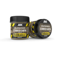 AK Interactive Splatter Effects Stirred Earth (100mL) (Acrylic) (AK-8030)