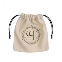 Elvish Beige & black Dice Bag