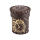 Steampunk Brown & golden Leather Dice Cup